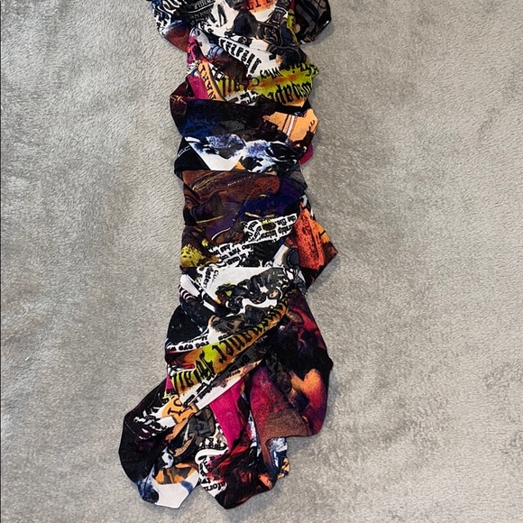 Deep Convo Ruched Maxi Dress - Multi Color - Picture 2 of 2